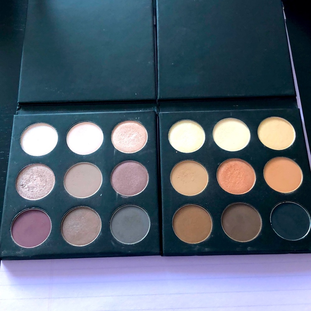 Two studio makeup palettes
